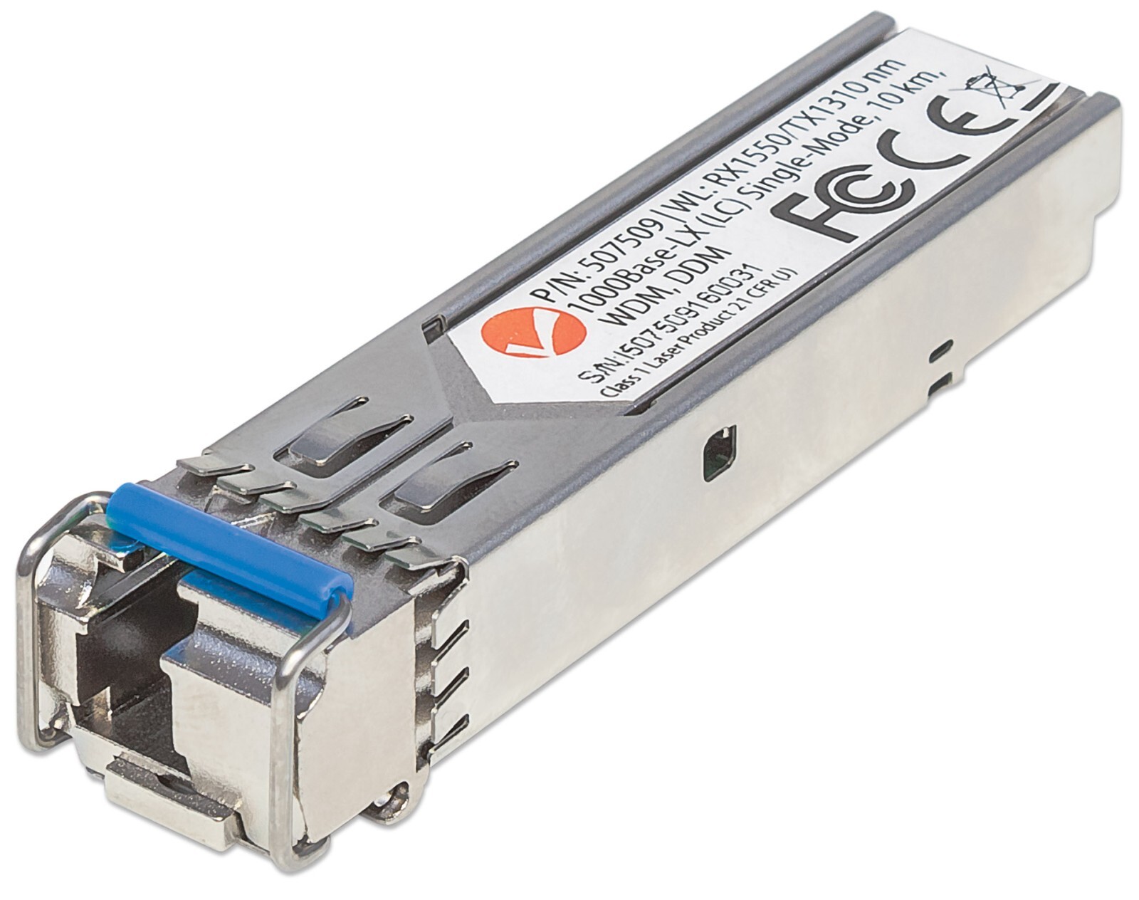 NEW Intellinet Gigabit Fiber WDM Bi-Directional SFP Optical Transceiver Module