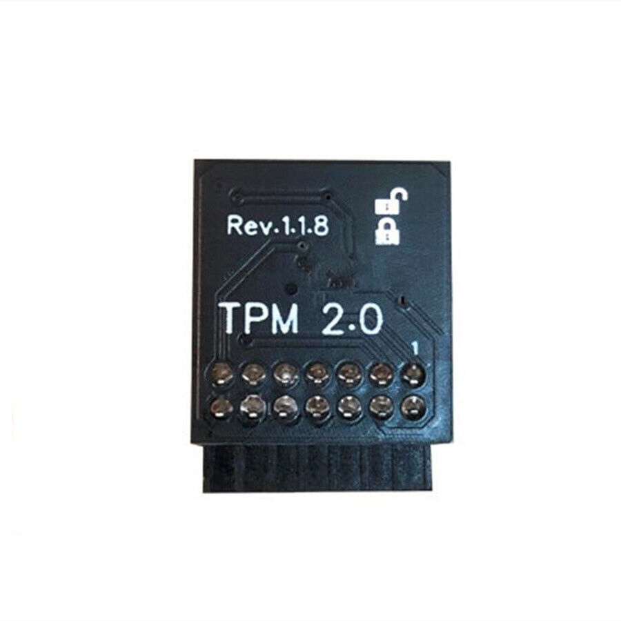 TPM 2.0 Security Module Trusted Platform Module for 14PIN LPC MS-4136 USA STOCK