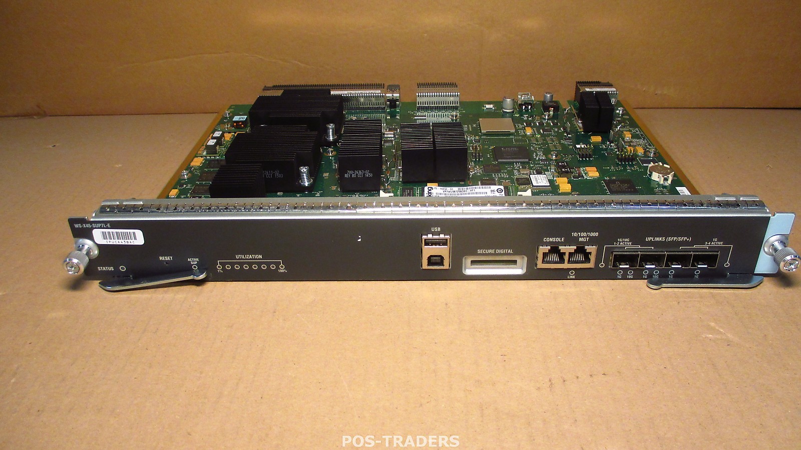 Cisco WS-X45-SUP7L-E Catalyst 4500E Supervisor Engine 2x SFP 1x SD 2x SFP+ CARD