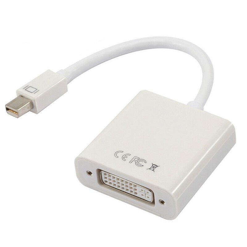 Mini DisplayPort to DVI-D Adapter, 4K Video Converter for HD Displays
