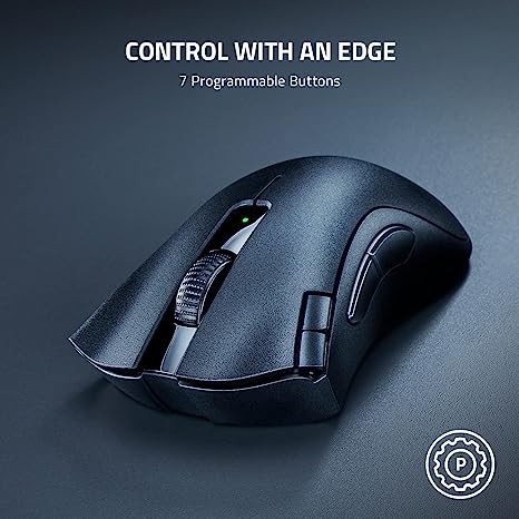 Razer - DeathAdder V2 X HyperSpeed Wireless Optical Gaming Mouse with -  Black