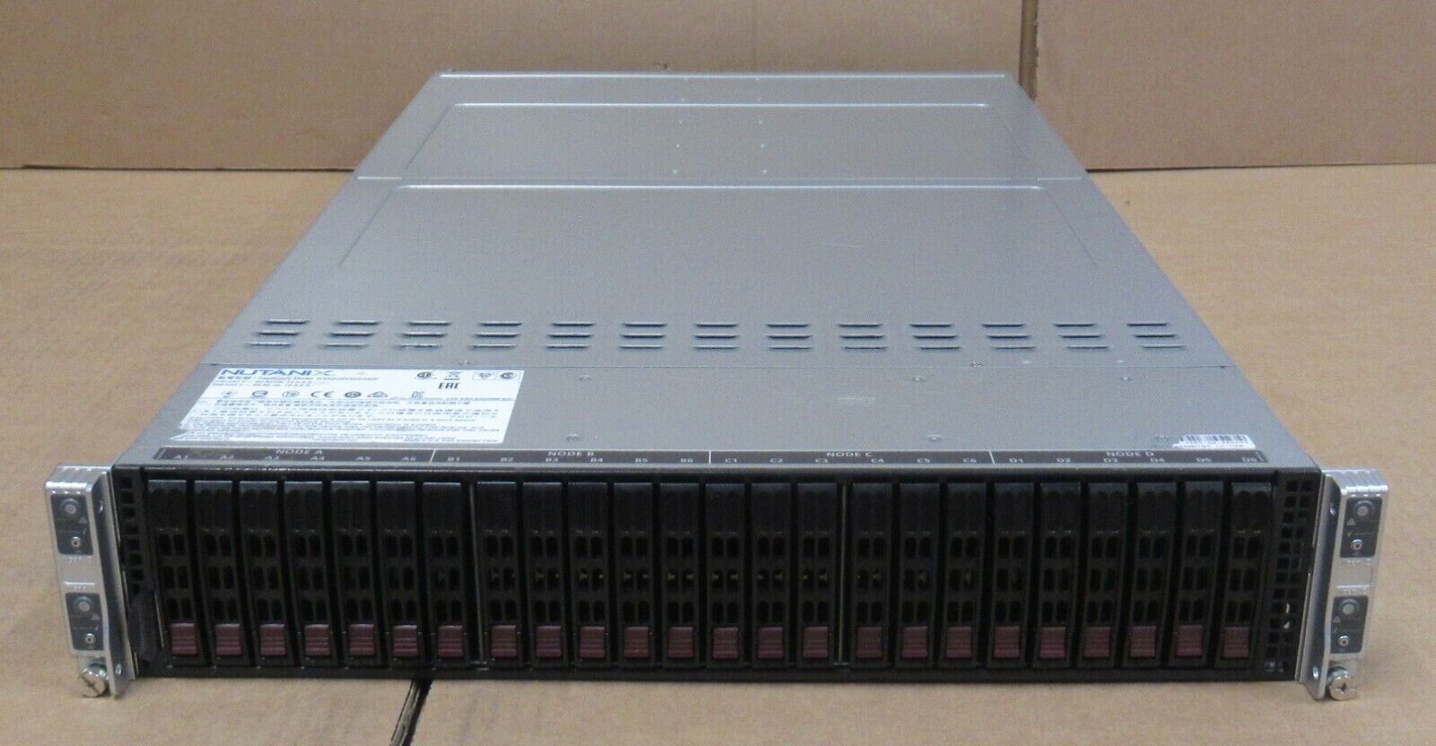 Supermicro SuperServer CSE-217 24-Bay 4x Node Chassis + 3 x X10DRT-P CTO Nodes