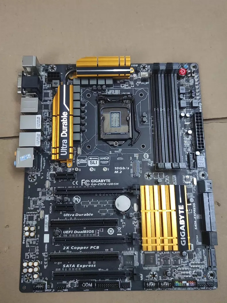 GigaByte GA-Z97X-UD5H Intel Z97 LGA1150 Desktop Motherboard DDR3 ATX Mainboard