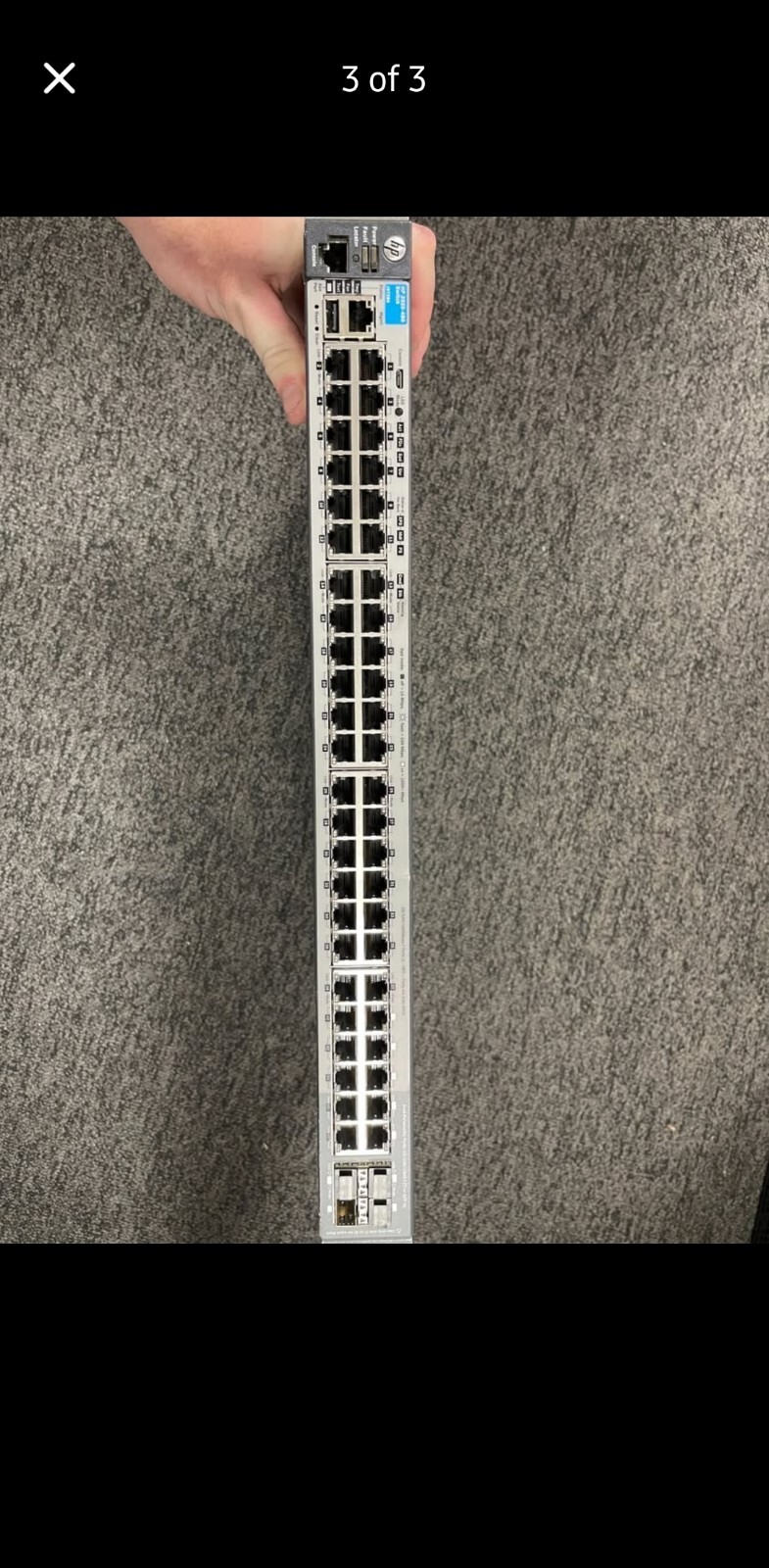 HP J9728A#ABA 2920-48G 44-Ports Rack-Mountable Ethernet Switch