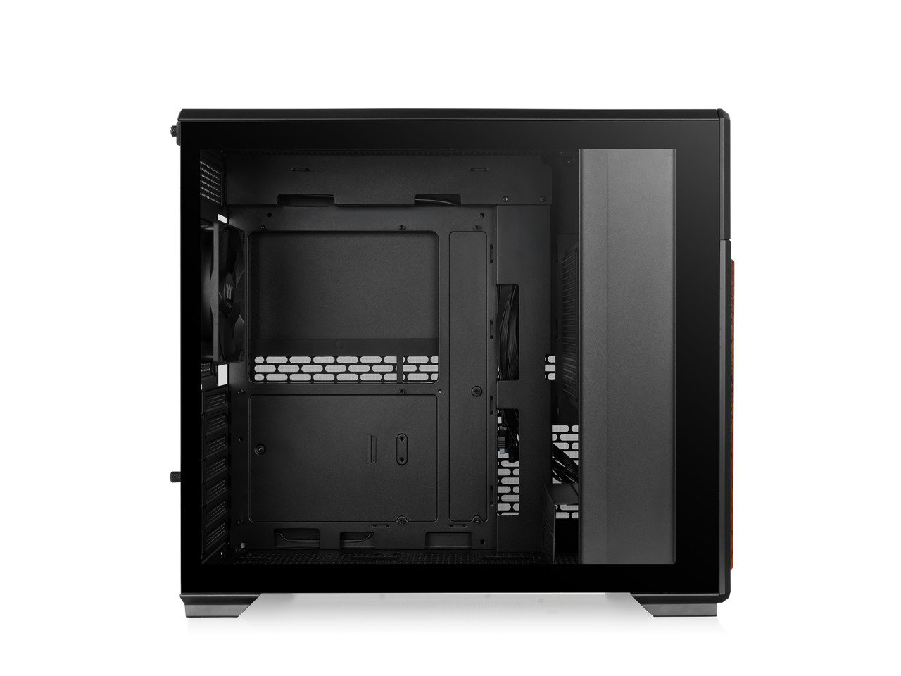 TR300 WS; Preinstalled 6.0 Inch LCD Screen; Wood Trim; Mid Tower; Thermaltake