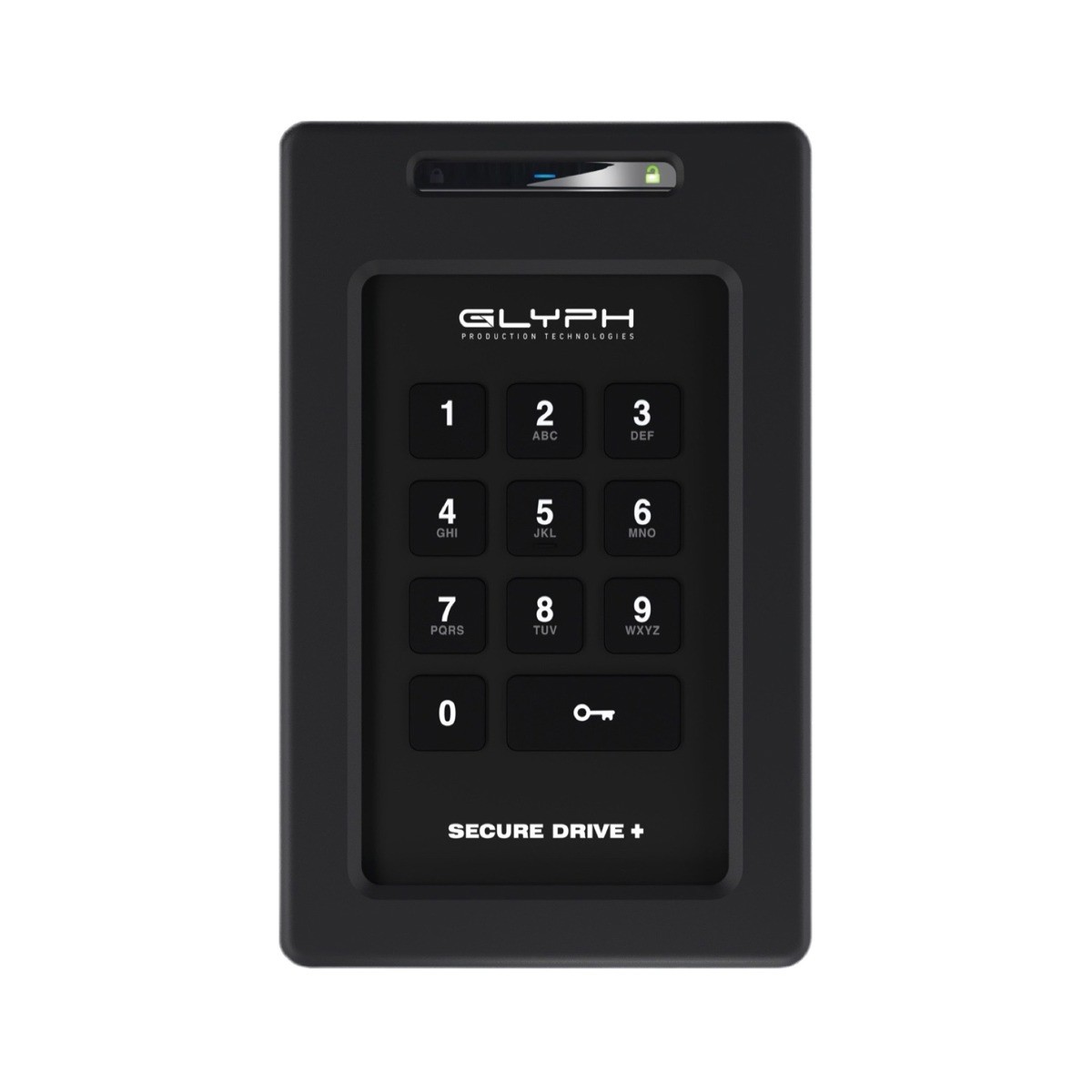 Glyph Technologies SecureDrive+ USB 3.2 Gen 1 Encrypted External SSD with Keypad