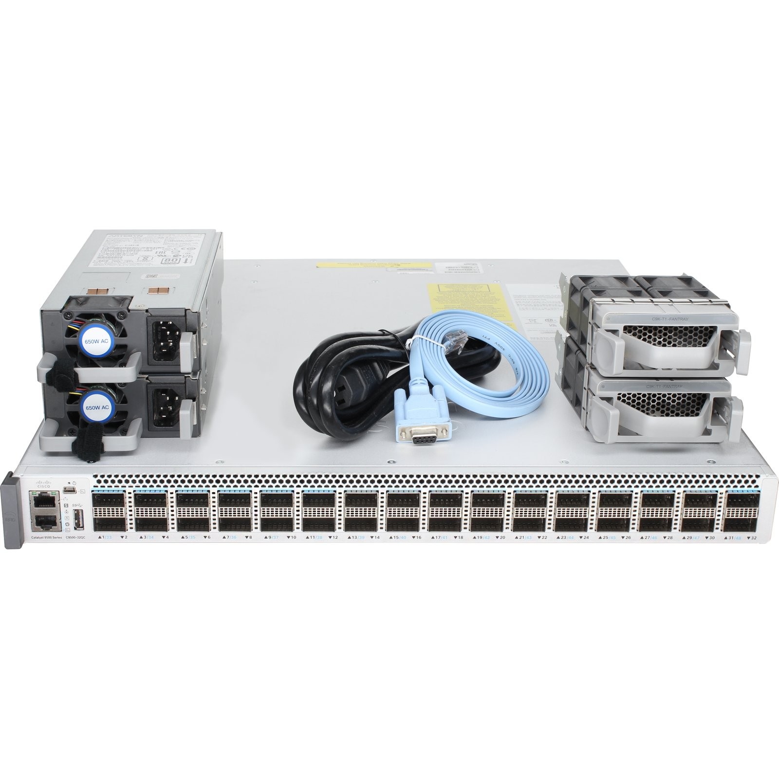 Cisco Catalyst C9500-32QC-A 32P QSFP+ 16P QSFP28 Switch