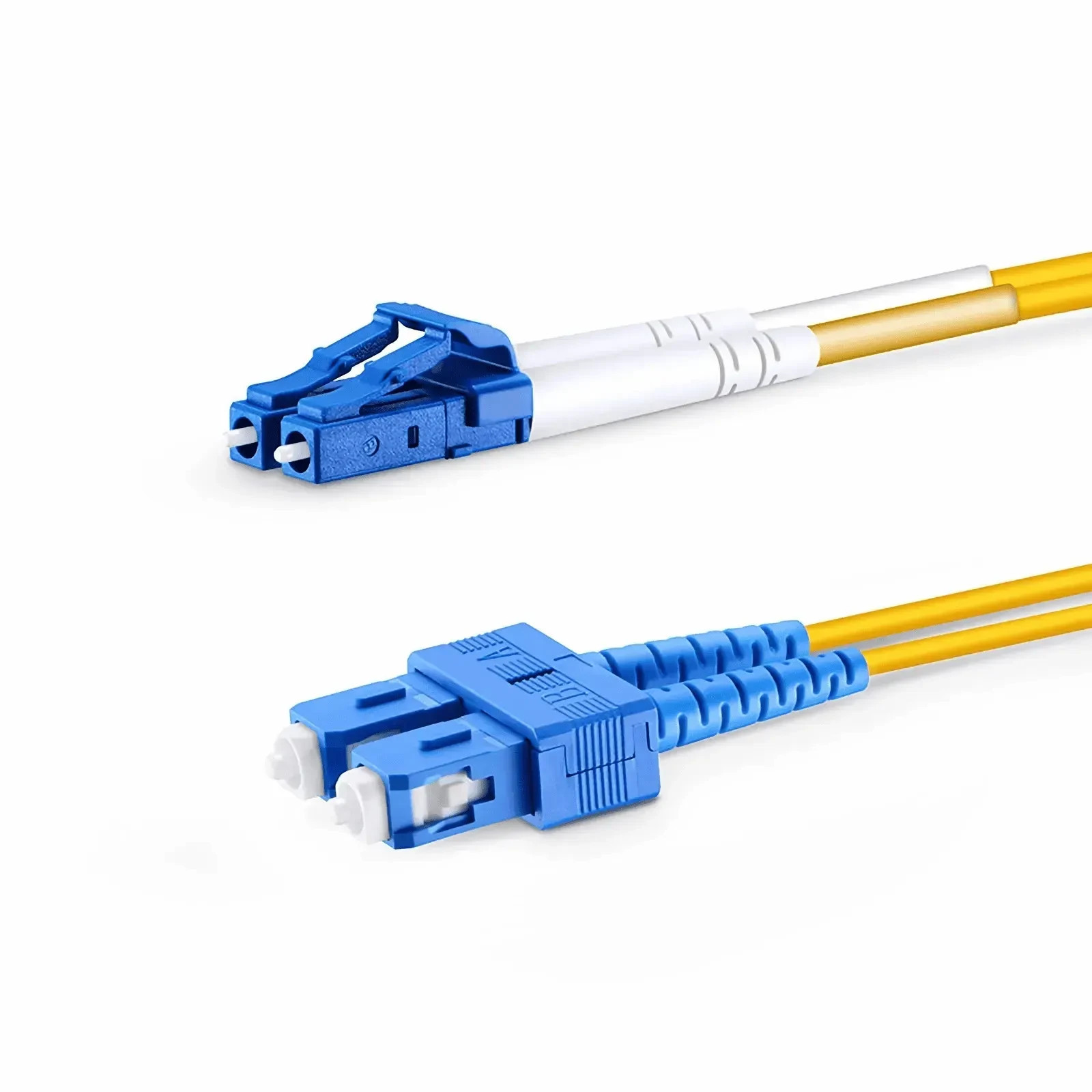 OS2 3 m LC-SC Duplex Single-Mode Fiber Patch Cable FS.com 40222