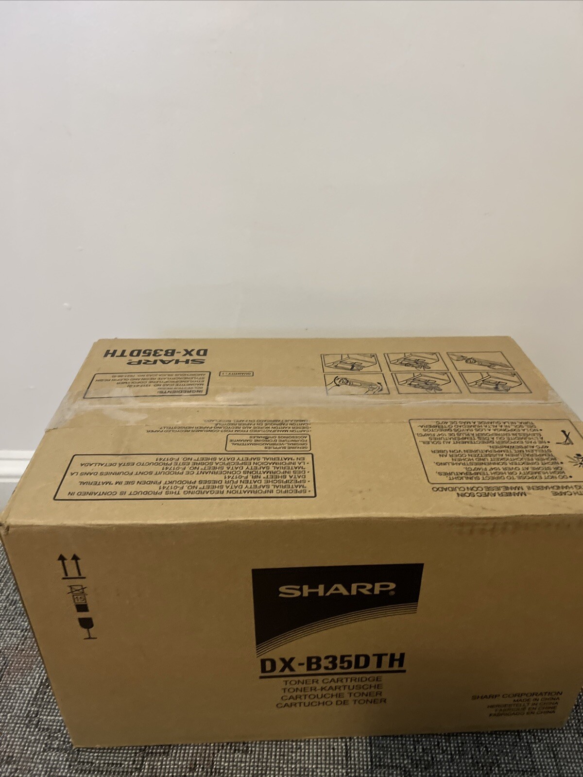 Sharp DXB35DTH OEM Toner: Black Yields 18,000 Pages