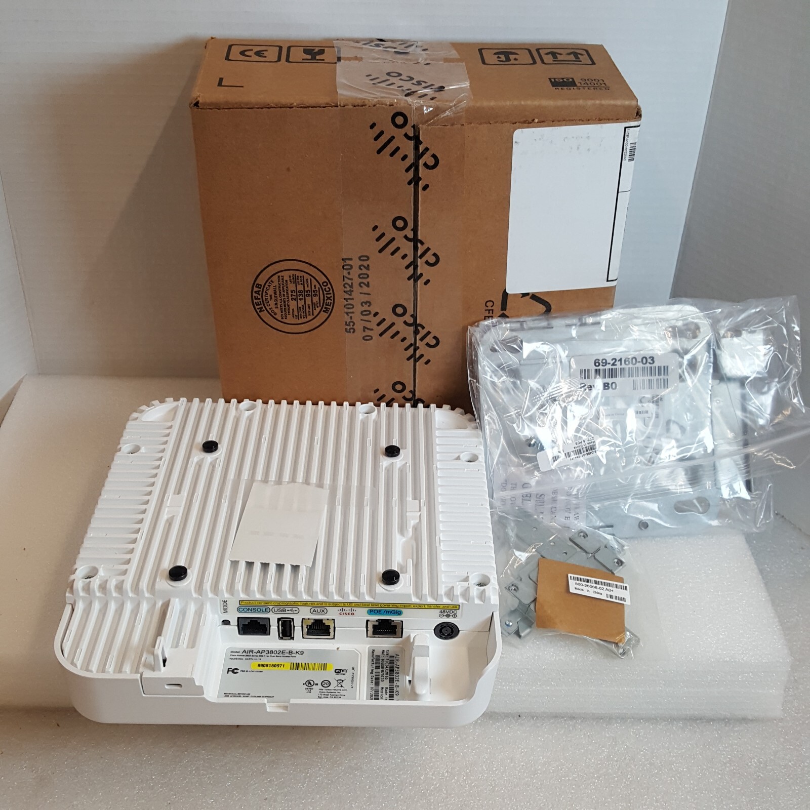 Cisco AIR-AP3802E-B-K9 Aironet 3802E IEEE 802.11AC Wireless Access Point