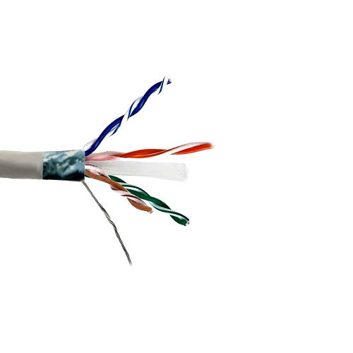 1000' Feet CAT6 STP Stranded Bulk Cable 550MHz 23AWG RJ45 Network Bare Copper UL