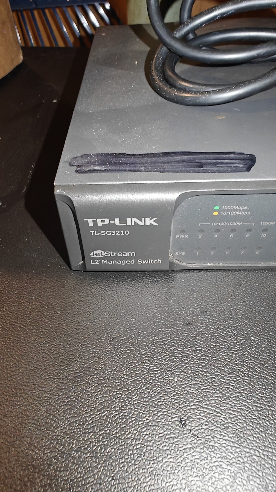 TP-LINK JetStream 8 Port Rack Mountable Ethernet Switch - TL-SG3210 V2.2