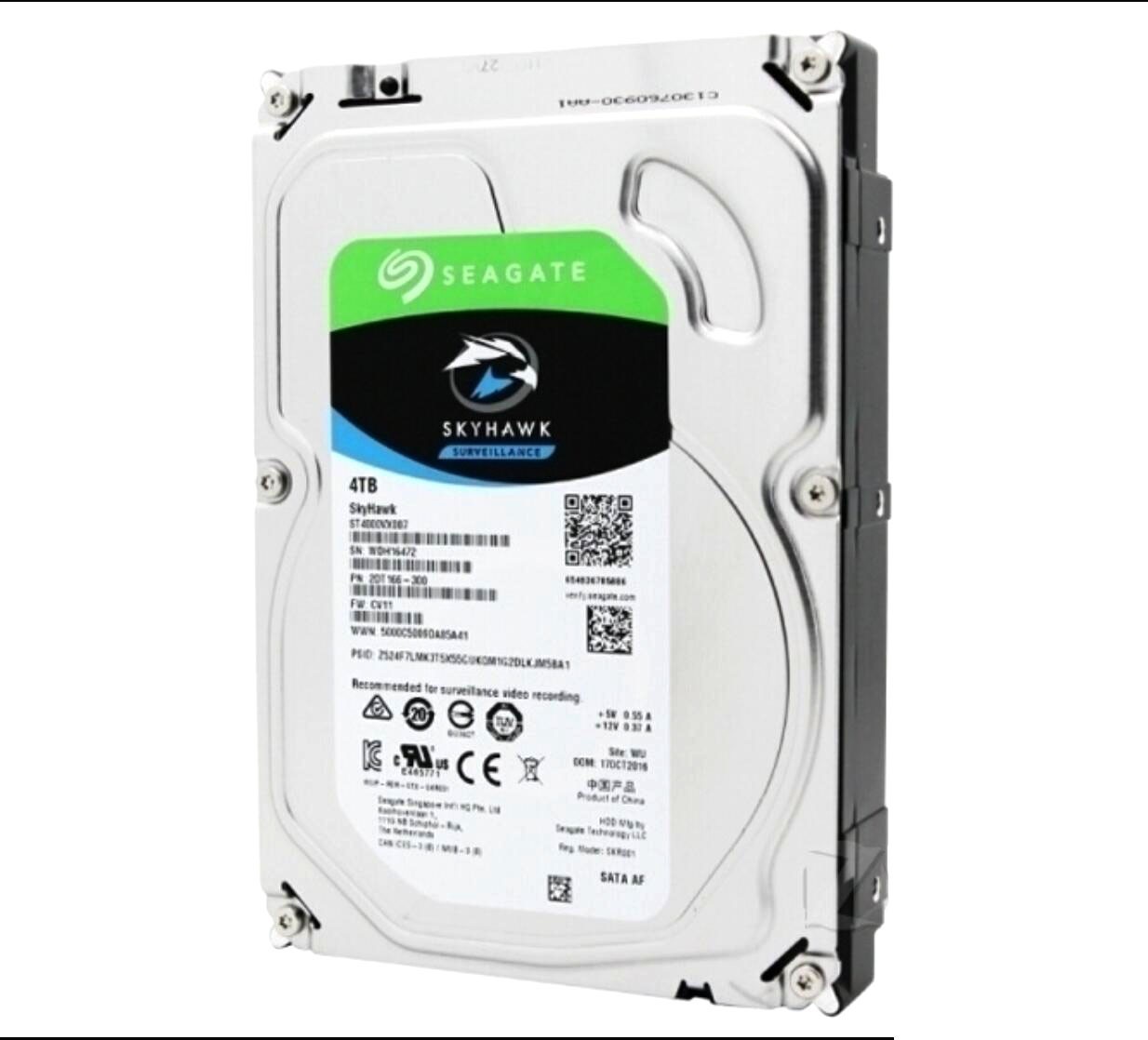 Seagate Skyhawk ST4000VX007 4TB 5900RPM 64MB SATA 6Gb/s 3.5 inch HDD Hard Disk