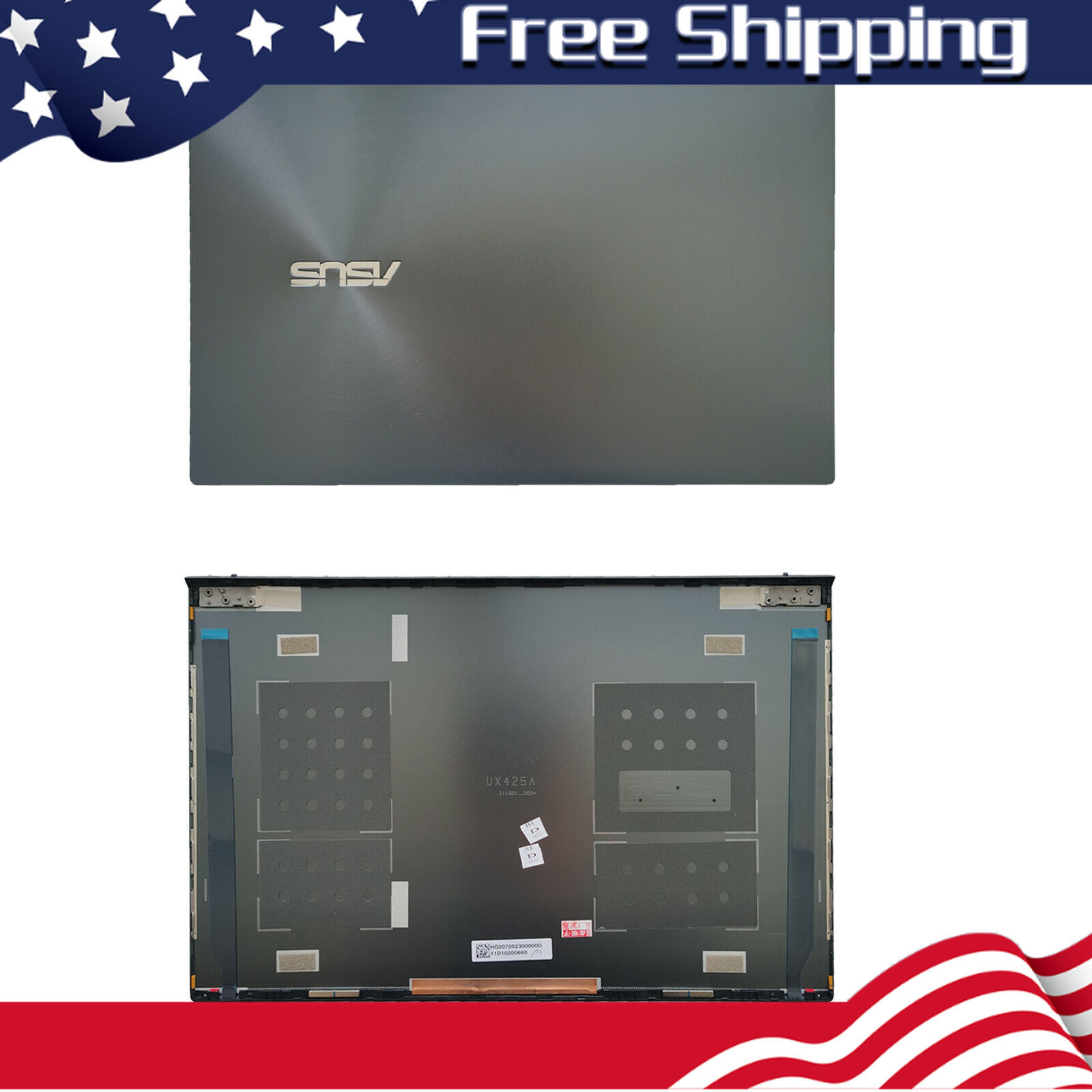 Back Cover For ASUS ZenBook 14 UX425J UX425 Top Case HQ20705569000170 US