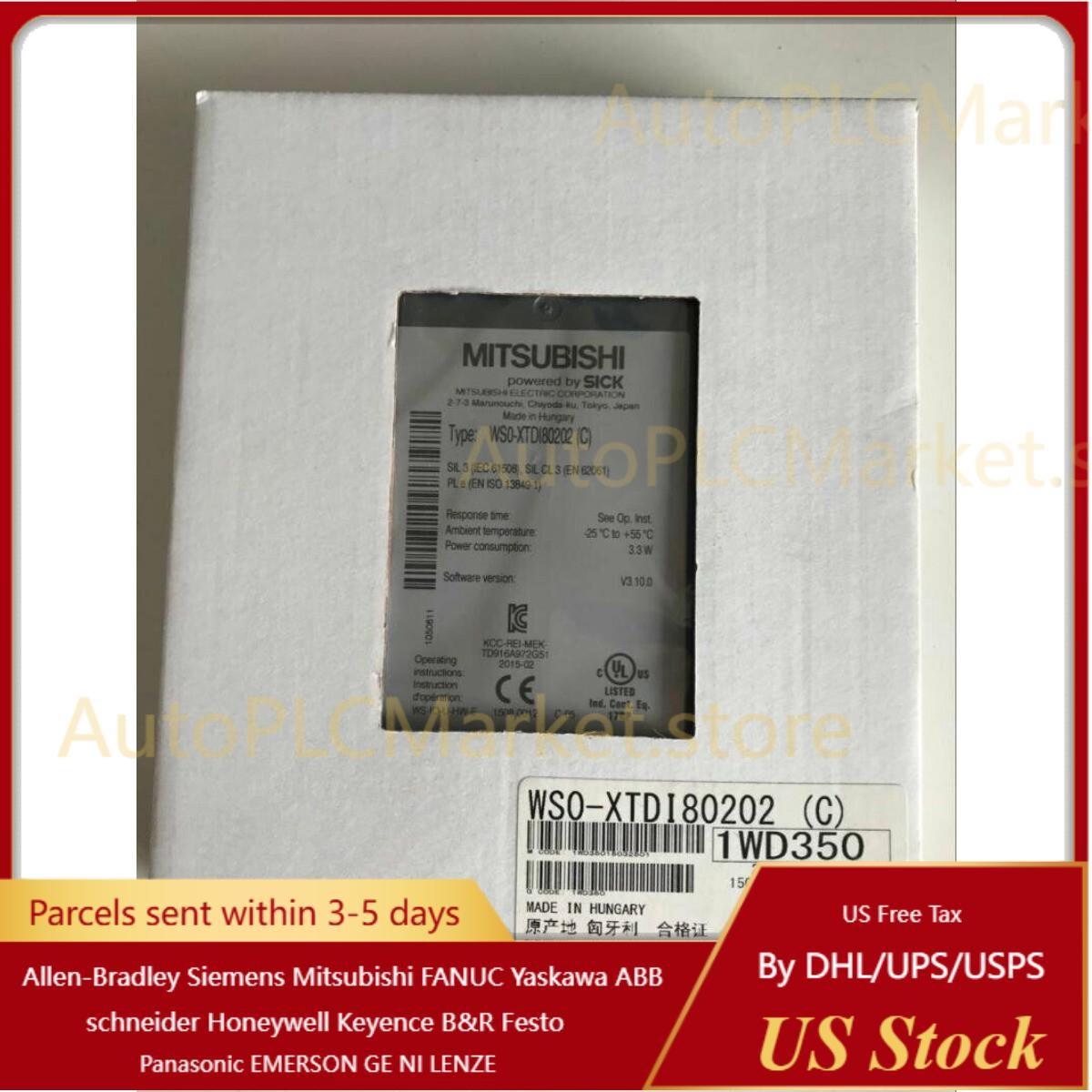 1 pc MITSUBISHI New WSO-XTDI80202 WS0-XTDI80202 Controller Fast Shipping