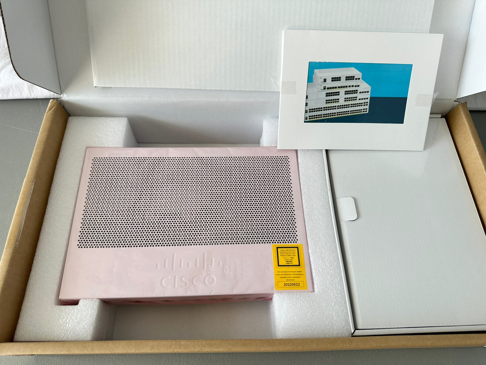 New Sealed Cisco CBS350-8T-E-2G 8 Port Managed Switch NEW IN BOX