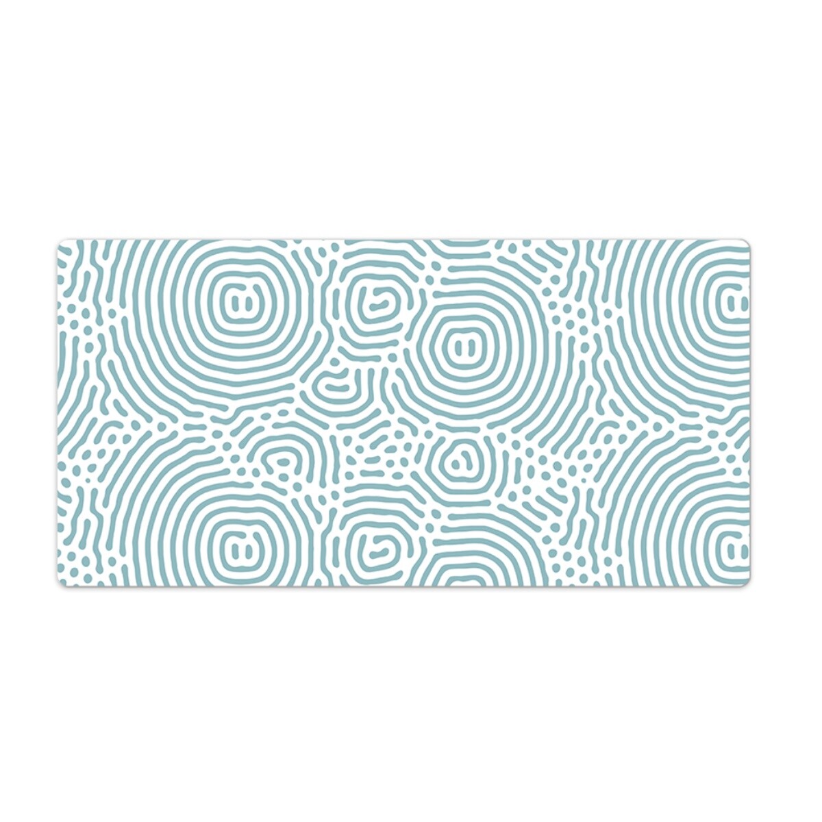 Decorative Desk Mouse Pad Mat PC Laptop Office Abstract circles 100x50
