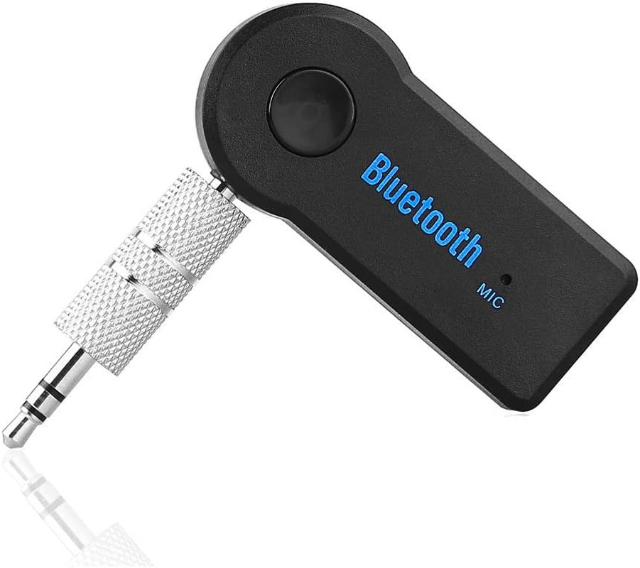 Adaptador auxiliar Bluetooth para coche, receptor de audio inalámbrico