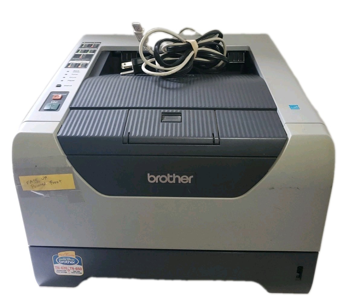 Brother HL-5340D Mono Laser Printer USB or Parallel Black Only Energy Star Works