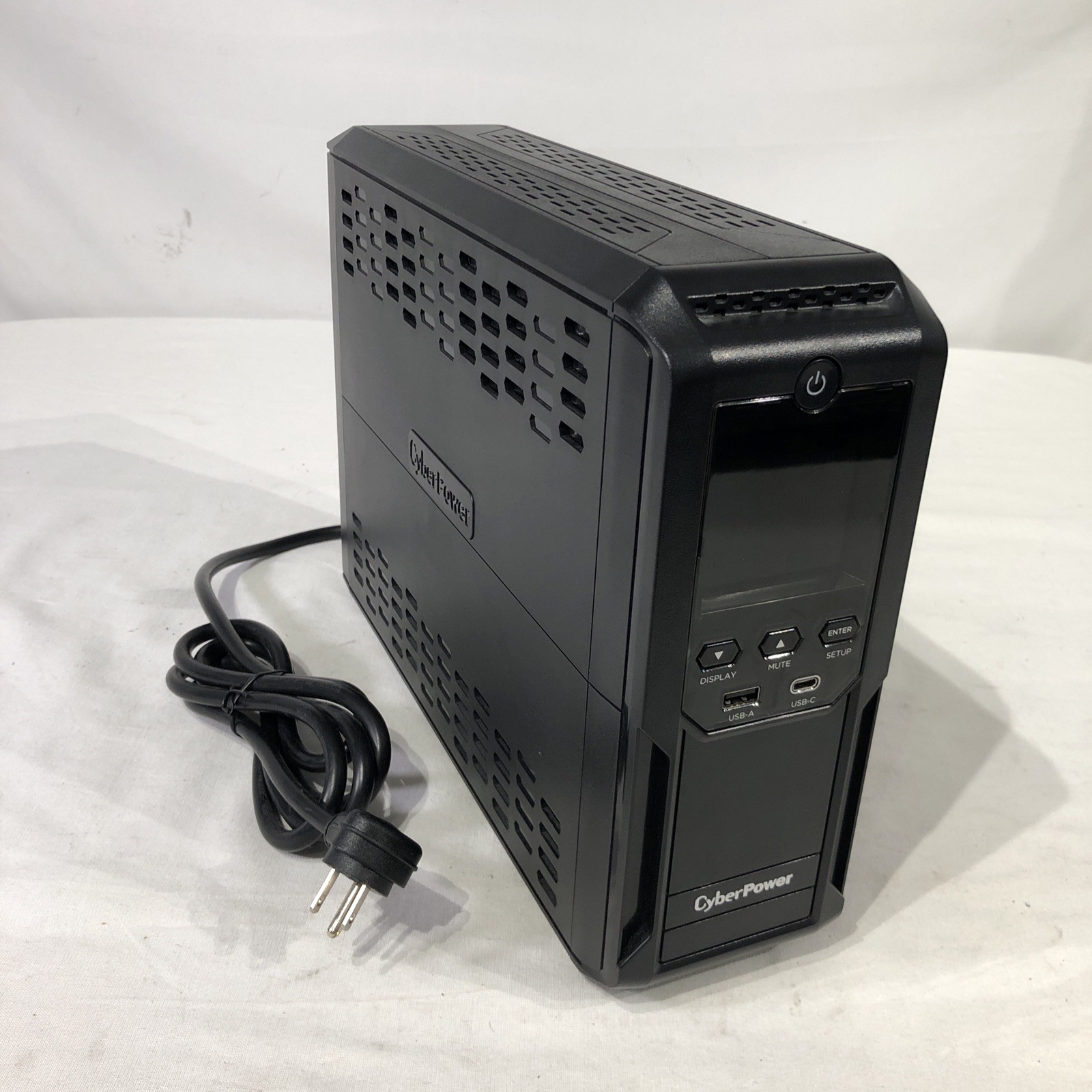 Genuine CyberPower CP1500AVRLCD3-R 1500VA/900W Mini Tower UPS, NO BATTERIES