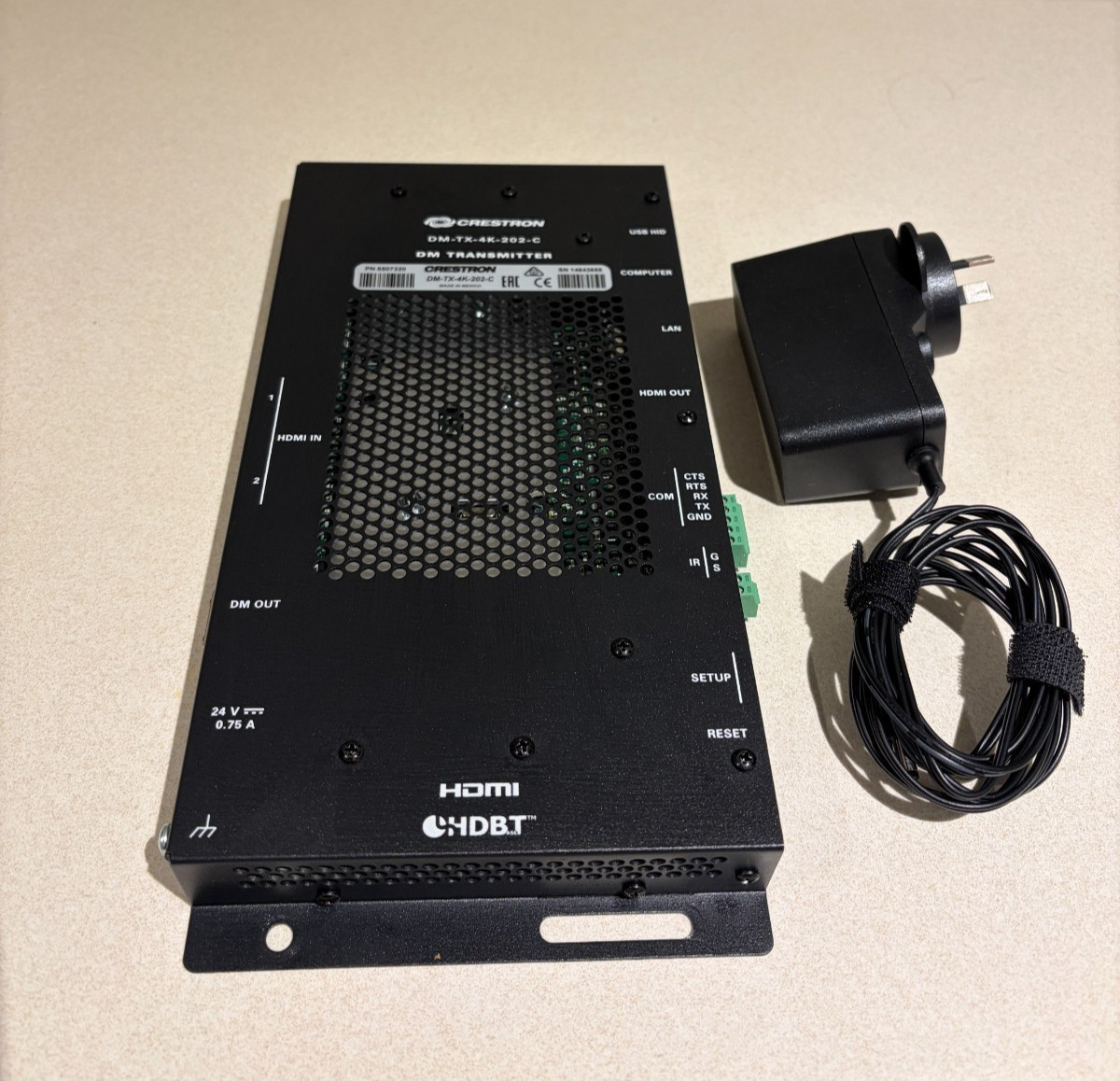 Crestron DM-TX-4K-202-C 4K DigitalMedia 8G+ Transmitter 202 6507320