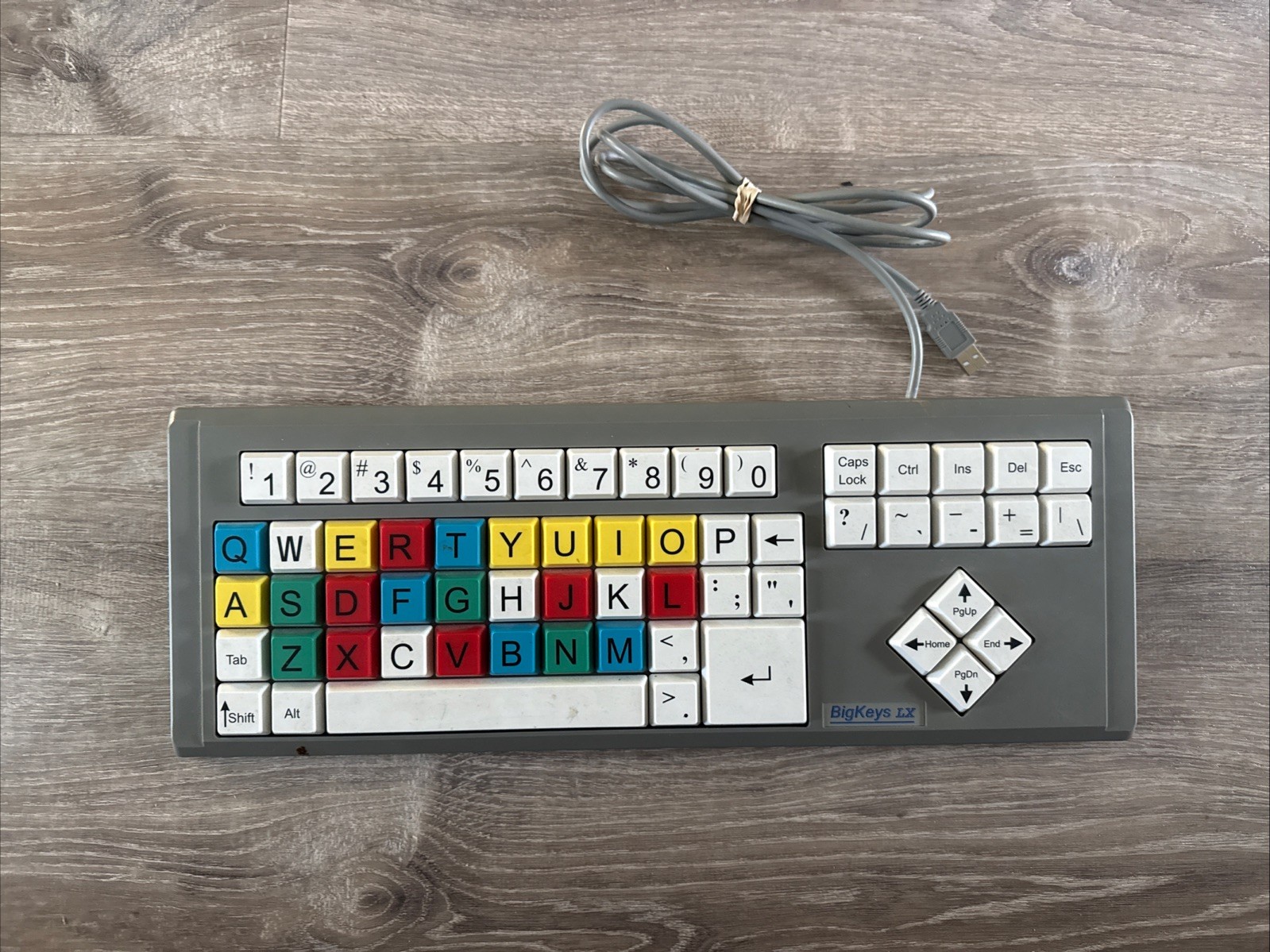 Big KEYS Lx Keyboard GREYSTONE DIGITAL. MULTI Color GIANT KEYS