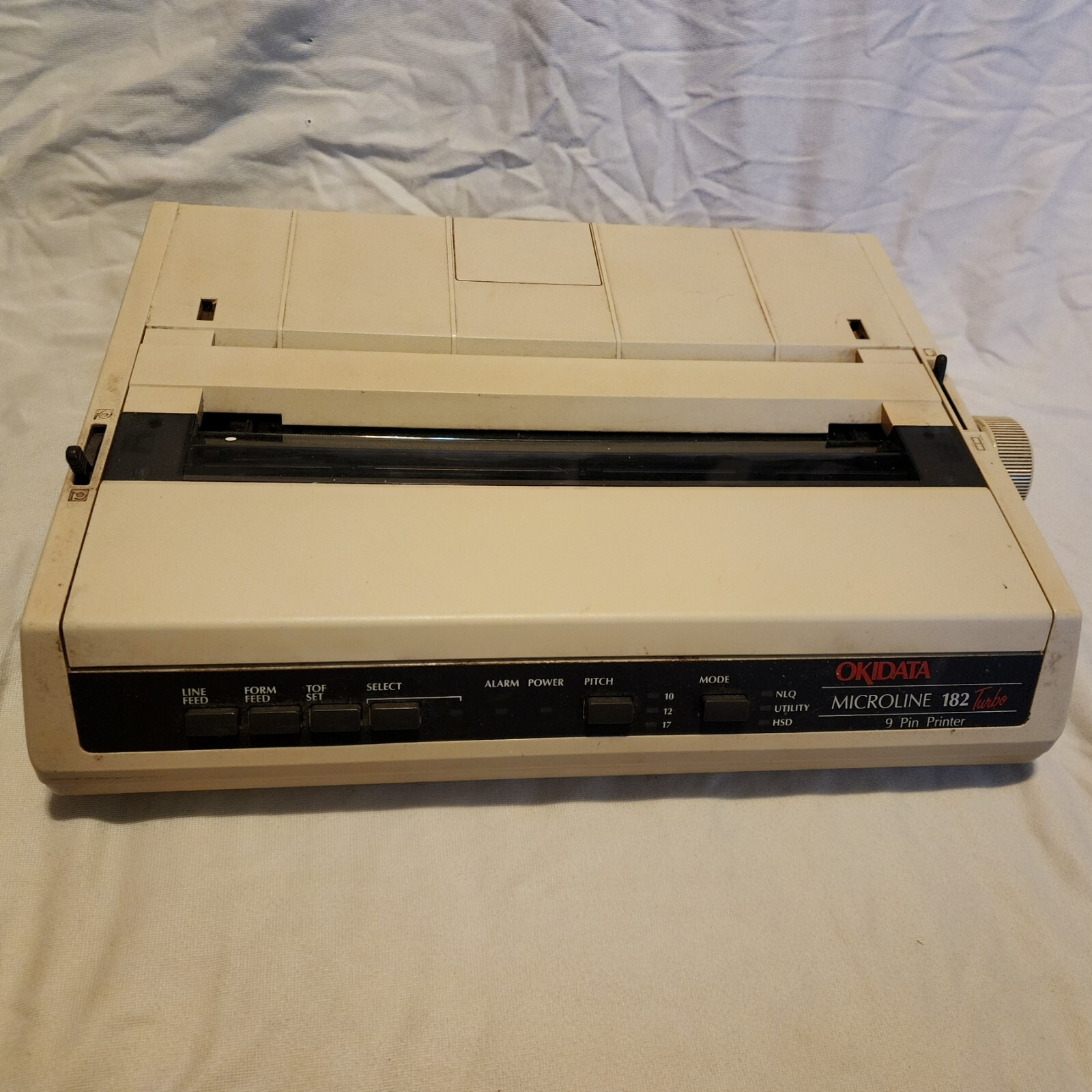 Okidata Microline 182 Turbo Printer Dot matrix 9-Pin Centronics Parallel GE5250U