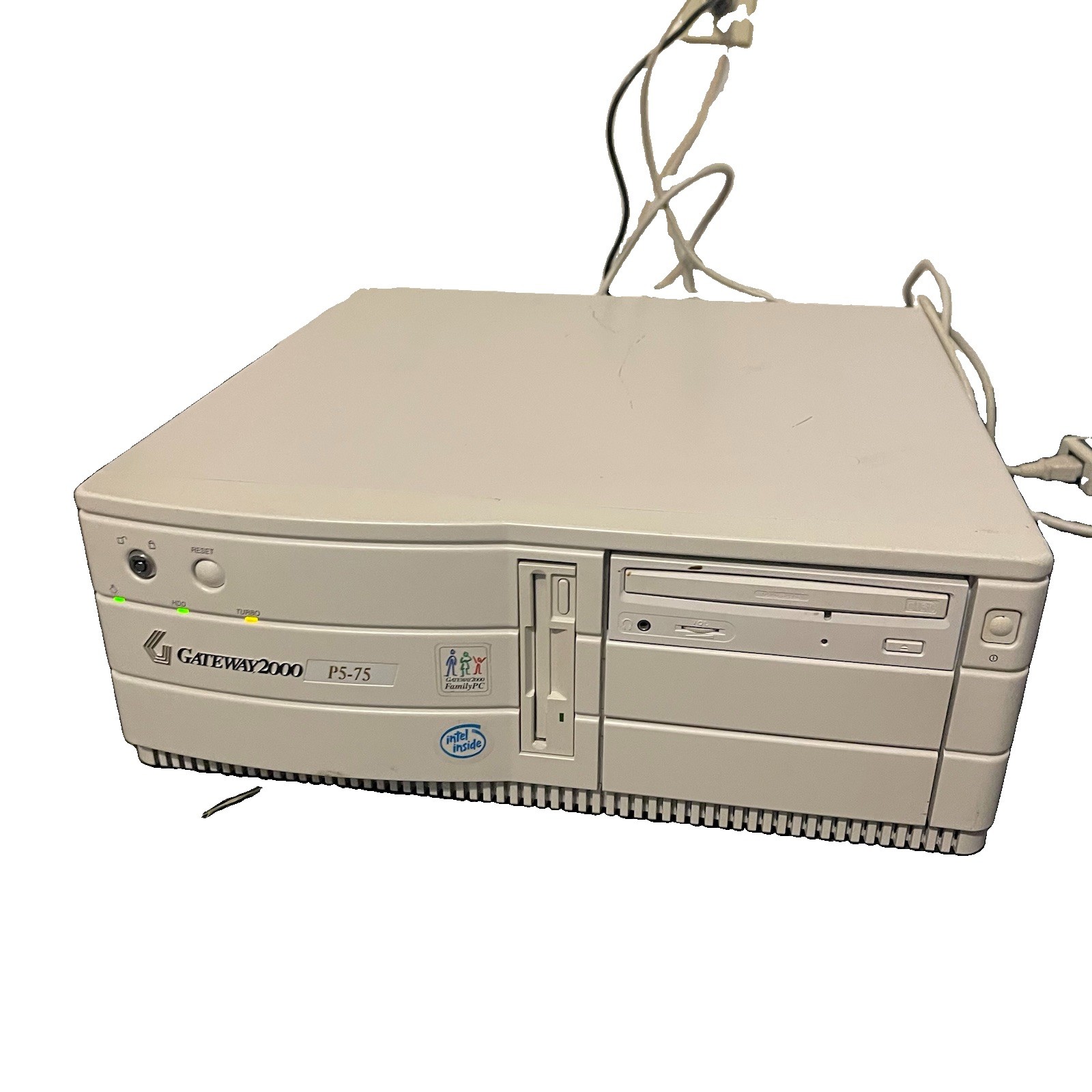 Vintage Gateway 2000 P5-75 Retro Gaming PC w  Pentium 75MHz 40MB RAM Read Descr