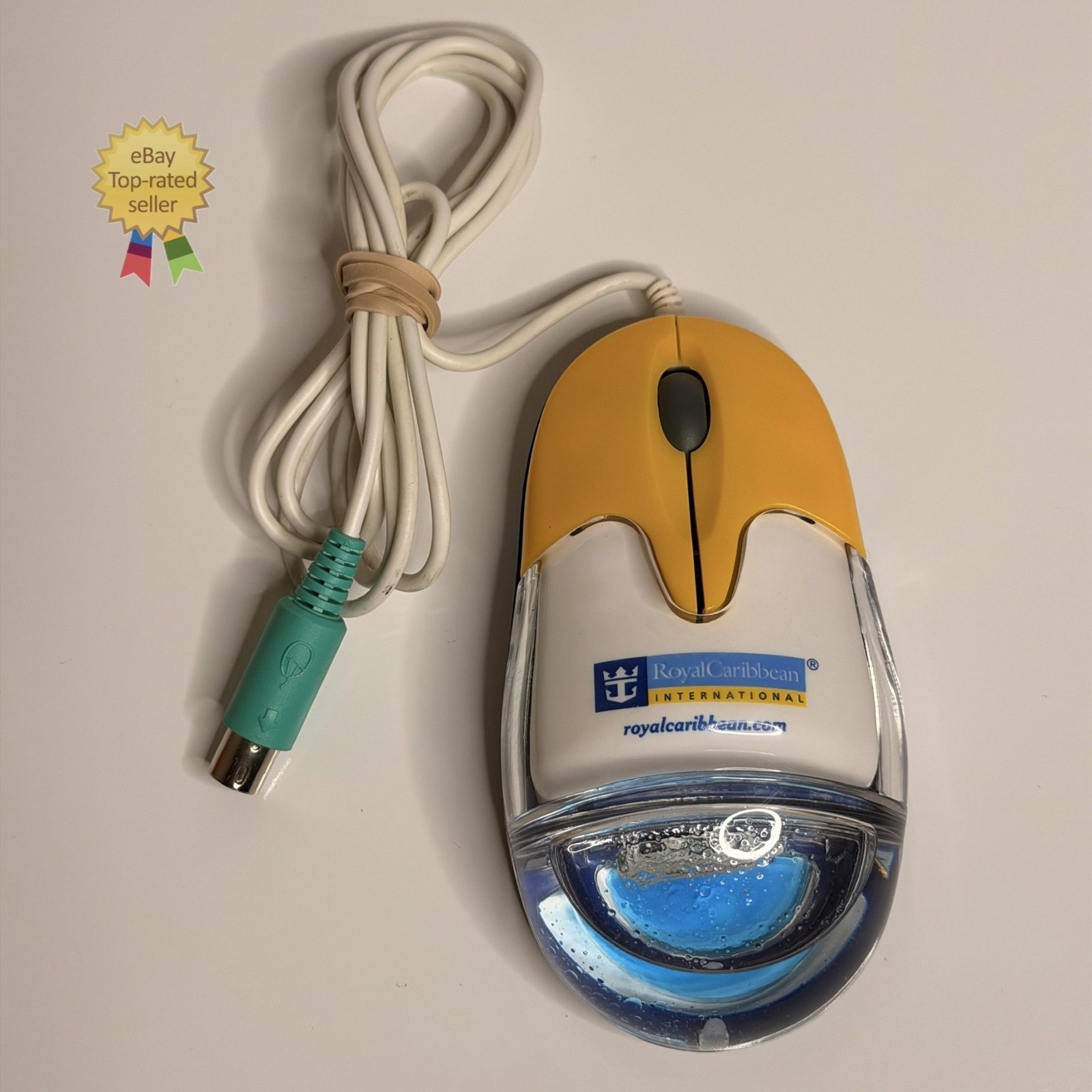 ⚡️RARE Aqua Computer Mouse Model AM-930-P Floating Boat Cruise Ship Water TESTED
