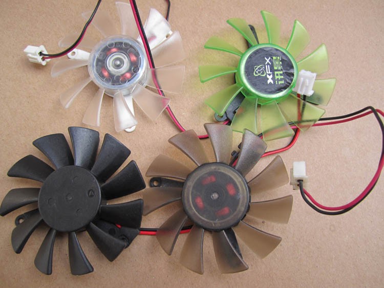 New For XFX MSI CD6010H12S Graphics Card Fan Hole Spacing 4.2 cm Diameter 5.5 cm