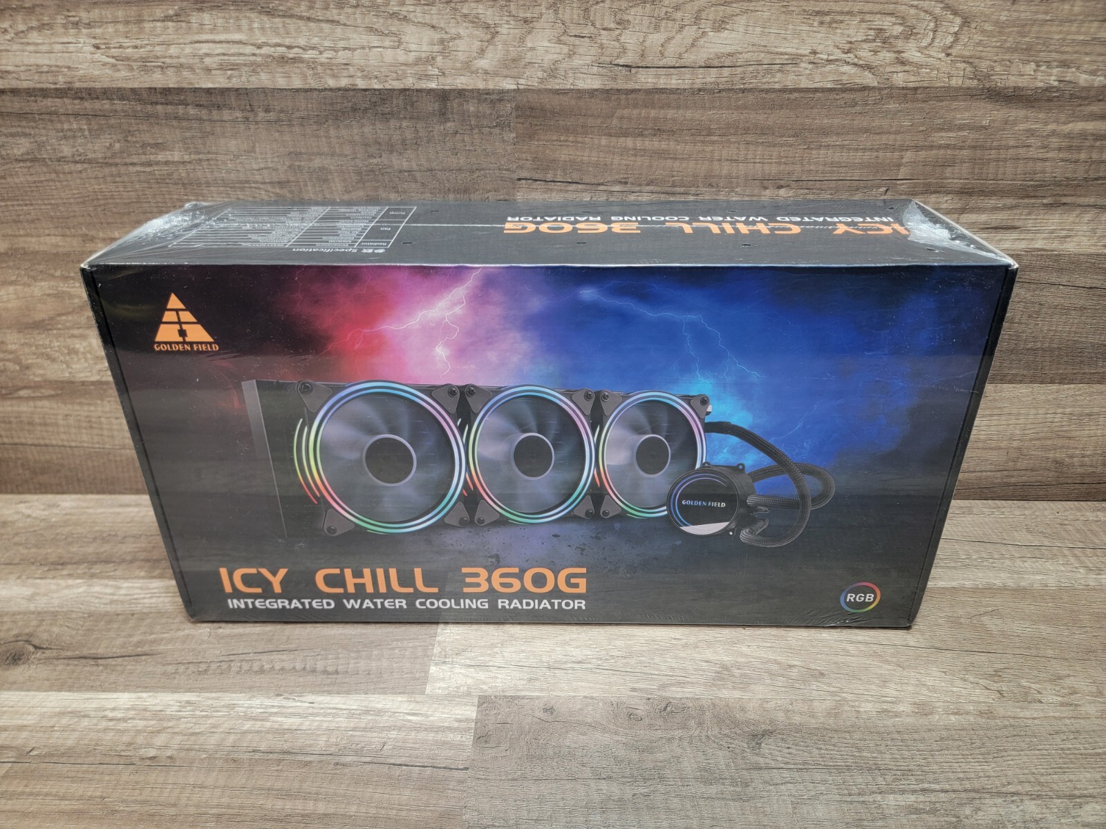 Golden Field Icy Chill 360G Integrated PC Water Cooling Radiator NEW/ SEALED 