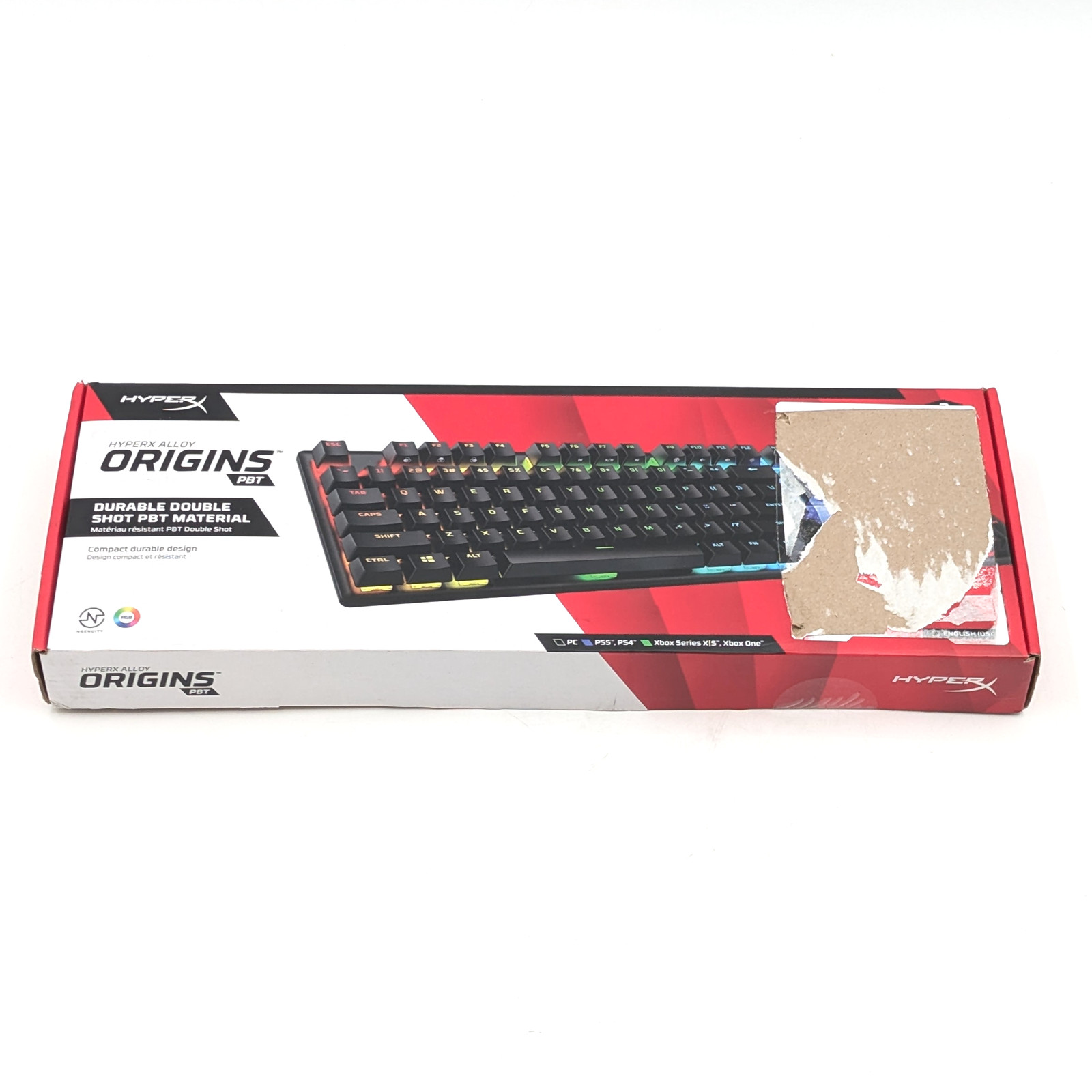 HyperX Alloy Orgins PBT Mechanical RGB Gaming Keyboard (639N3AA#ABA) | Black