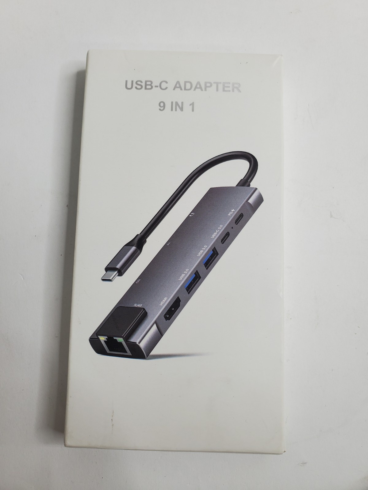 Hyper- HyperDrive POWER 9-in-1 USB-C Adapter-  Space Gray