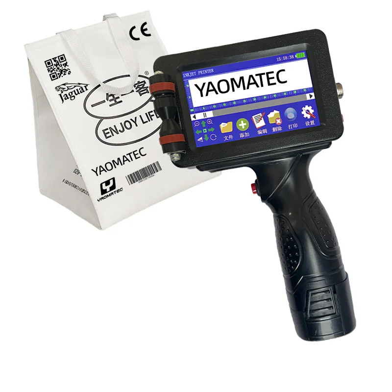 Industrial Handheld Inkjet Printer for Carton/Bag Printing