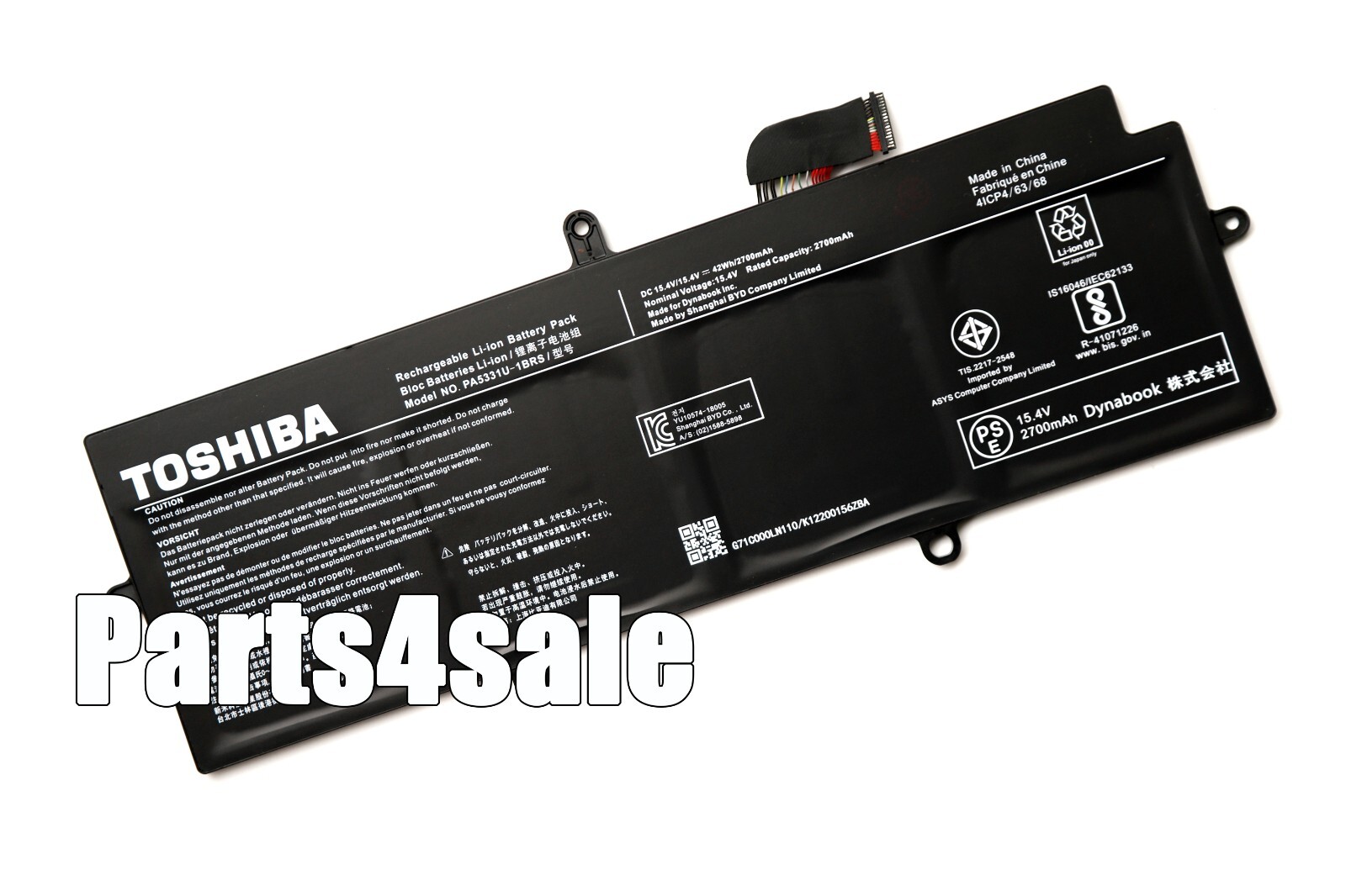 Genuine PA5331U-1BRS Battery For Dynabook Portege R30-E X30L-G Terca A30-G A40-E