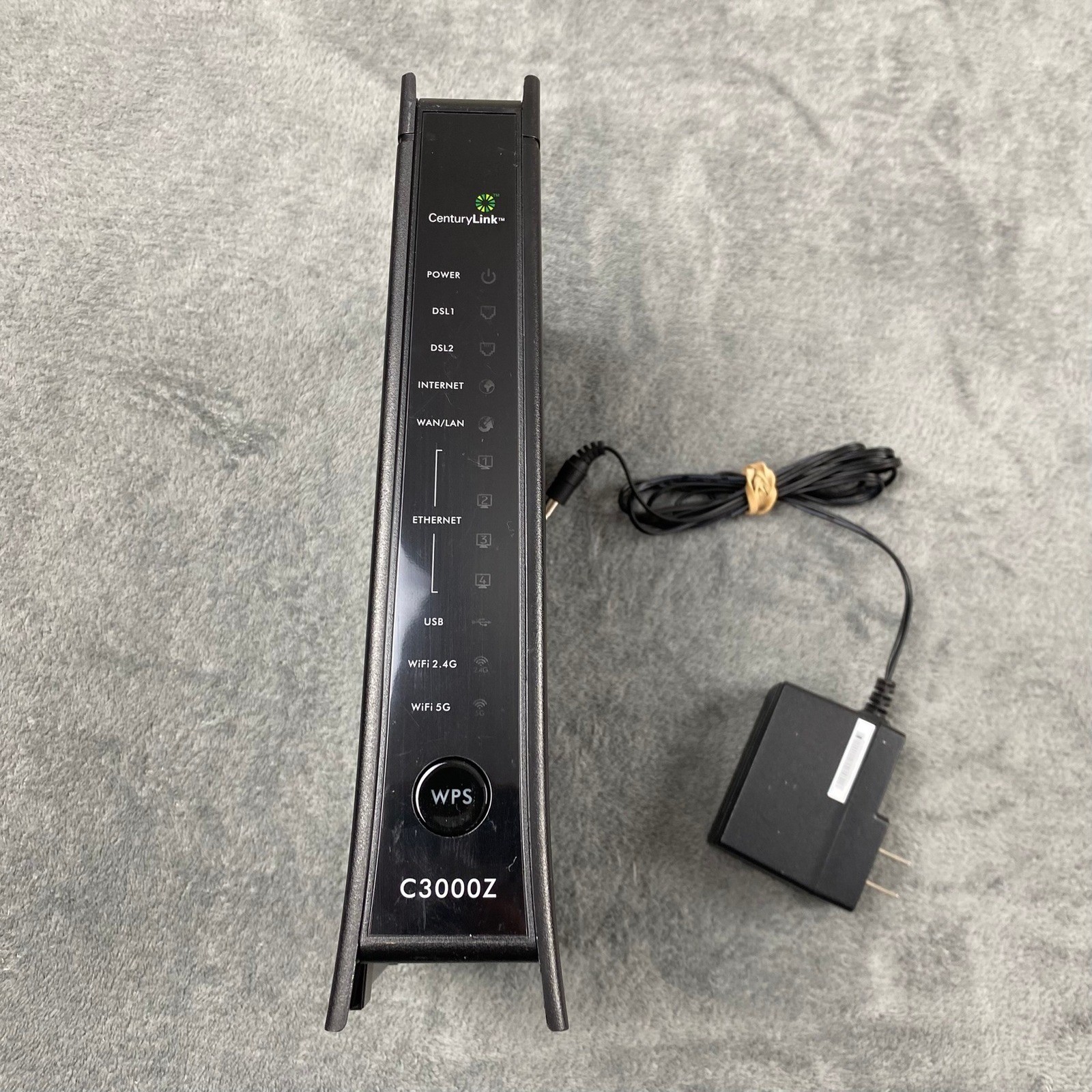 Zyxel CenturyLink C3000Z Dual-Band WiFi DSL Modem Router Black Gateway
