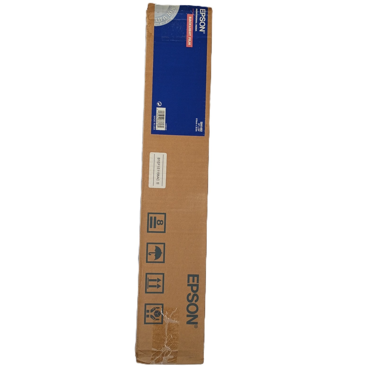 Epson DisplayTrans Backlight Film S041482 Paper Roll Matte 24" x 100' Sealed