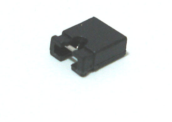 2.54mm Pin header Circuit board shunt Black micro computer Jumper Cap 200pcs 