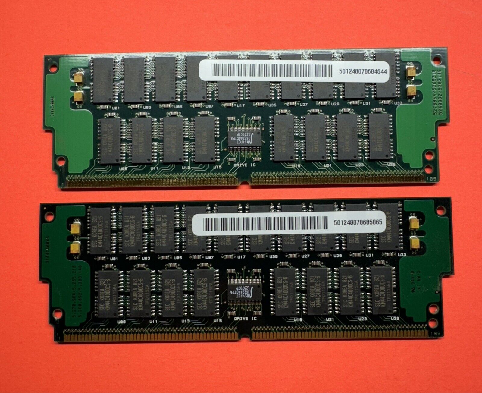 Sun X7003A 128MB Kit (2x 501-2480 64MB 200pin 60ns ECC 5V DIMMs) TESTED