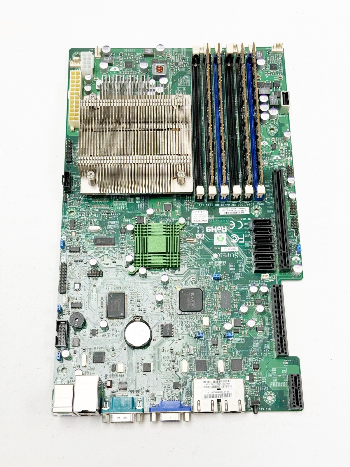 SuperMicro X8SIU-F LGA1156 Server Motherboard w/Memory Ram, Heatsink #2
