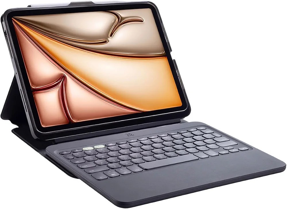 New Zagg Pro Keys 2 IpadAir 13" m4/m3/m2 Keyboard Case Wireless Keyboard Black 