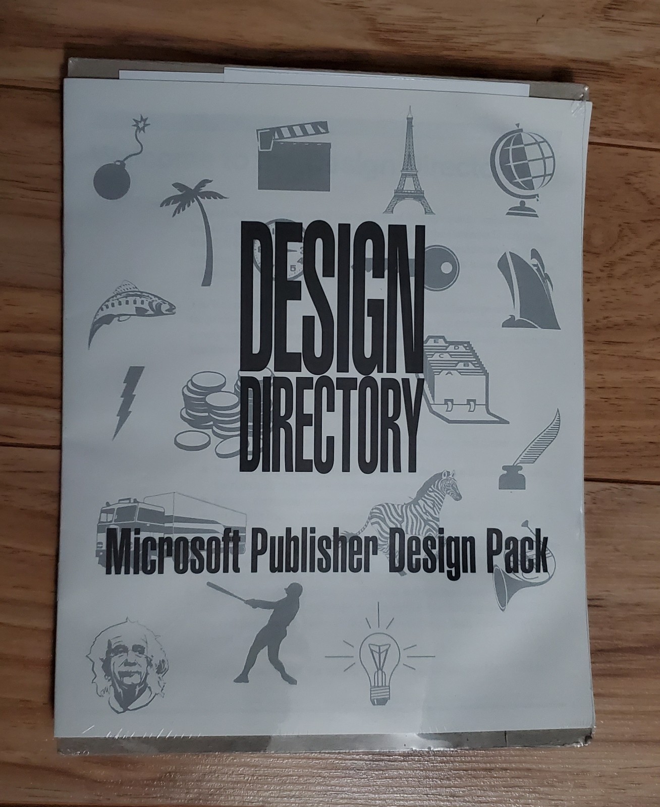 RARE Microsoft Publisher Design Pack Design Directory New SEALED W COA