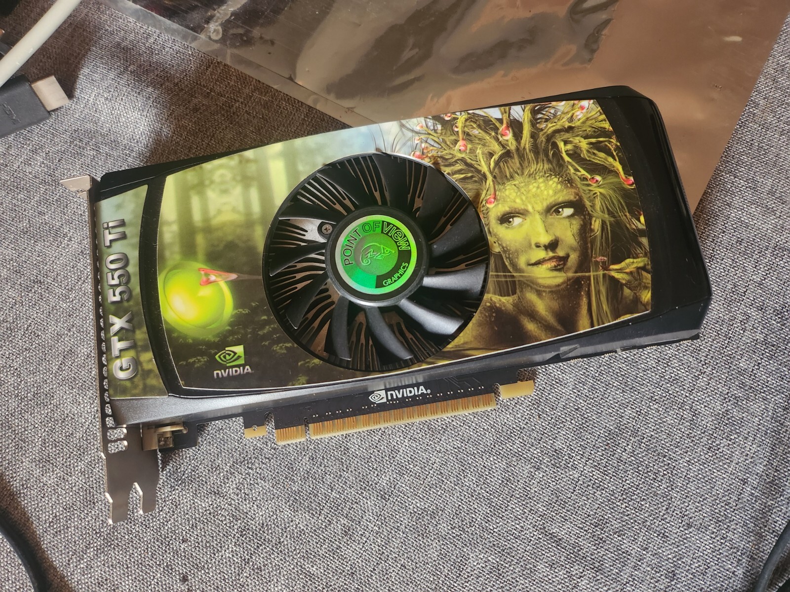 Nvidia GeForce GTX 550Ti GDDR5 PointOfView Ideal for Legacy / Retro WinXP Win7