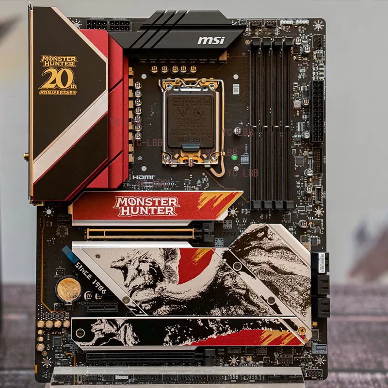 MPG Z790 Eege Monster Hunter Edition Support Intel Core 14t/13/12th Gen CPU
