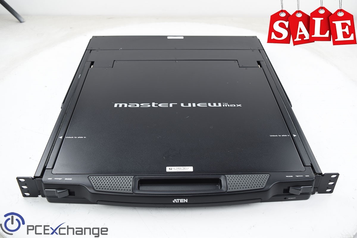 Aten 17" MasterView Max Slideout LCD Console CL1000M