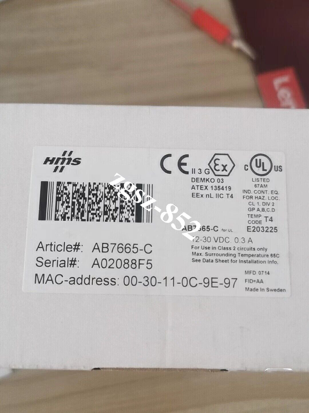 AB7665-C Gateway module Brand New Fast Shipping FedEx or DHL