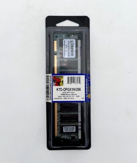 Kingston Technology KTD-OPGX1N/256 256MB Memory Module 3.3V Brand New Sealed