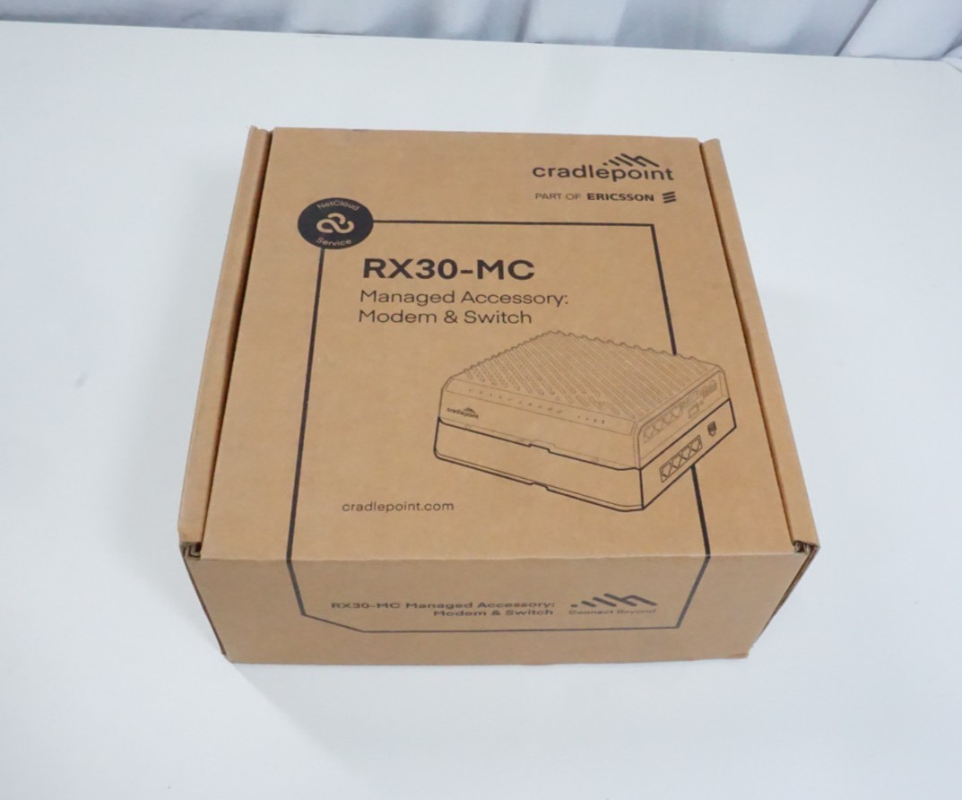 Cradlepoint RX30-MC R1900 Managed Accessory Modem Switch MB-RX30-MC NEW