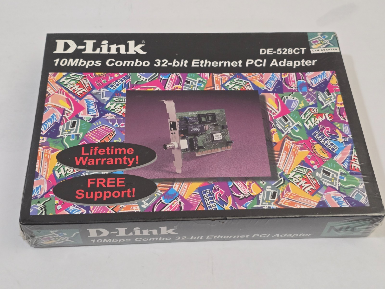 D-Link 10Mbps Combo 32-bit Ethernet PCI Adapter DE-528CT