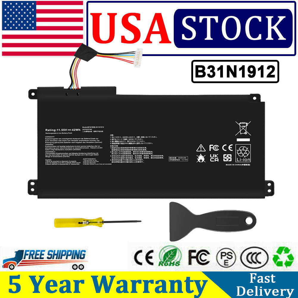 B31N1912 C31N1912 Battery for ASUS VivoBook14 E410M E410MA E510M L410MA Notebook